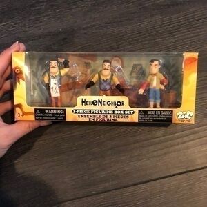 Hello Neighbor Figurine Collection 3-Piece Set